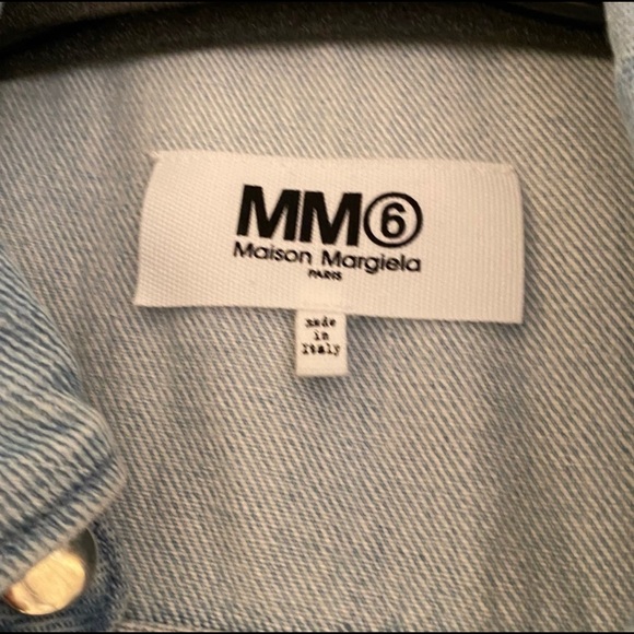 MM6 Maison Margiela Denim Overalls/Romper IT 40 or US 4 - Picture 2 of 5